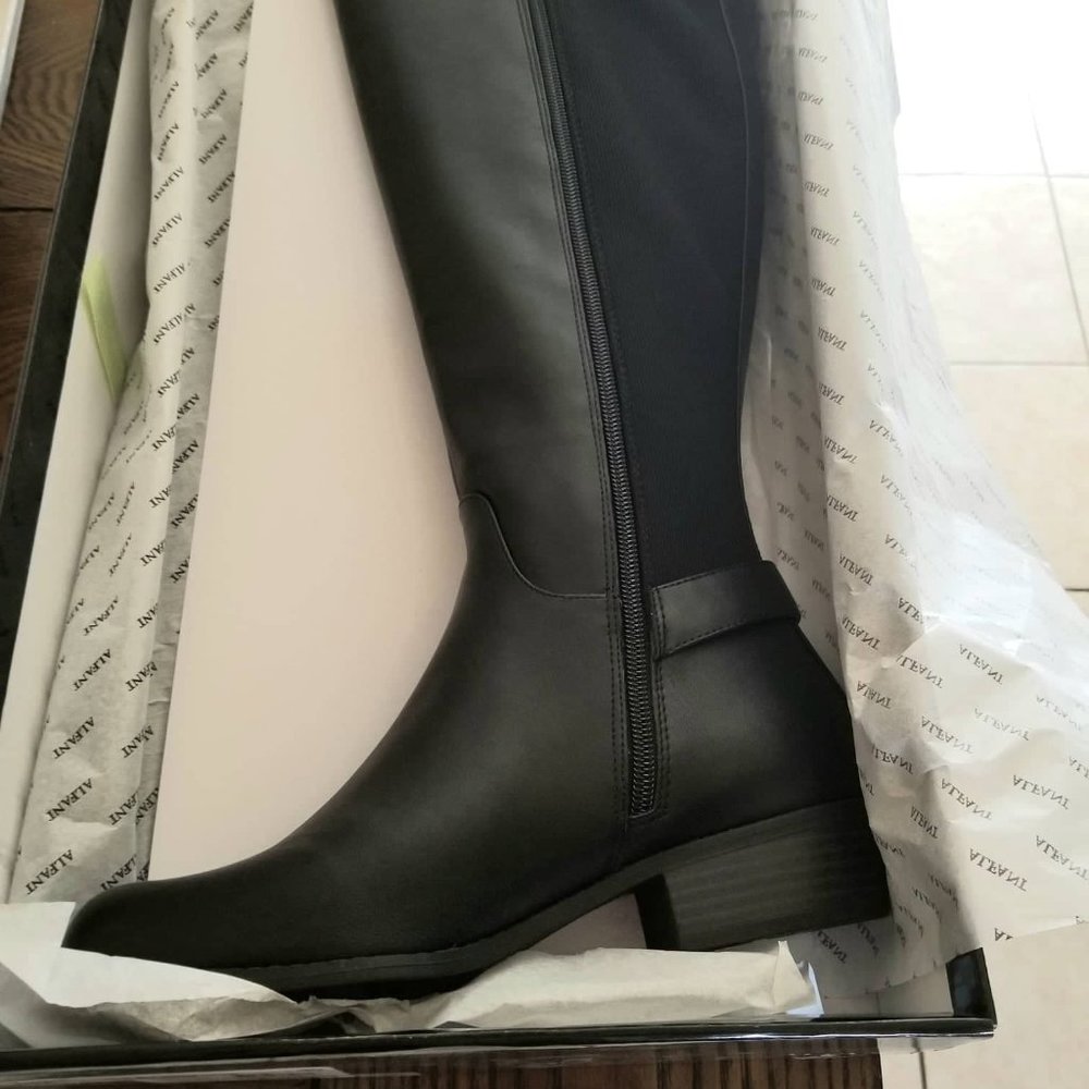 NIB!! !Alfani Black Boots Size 8M